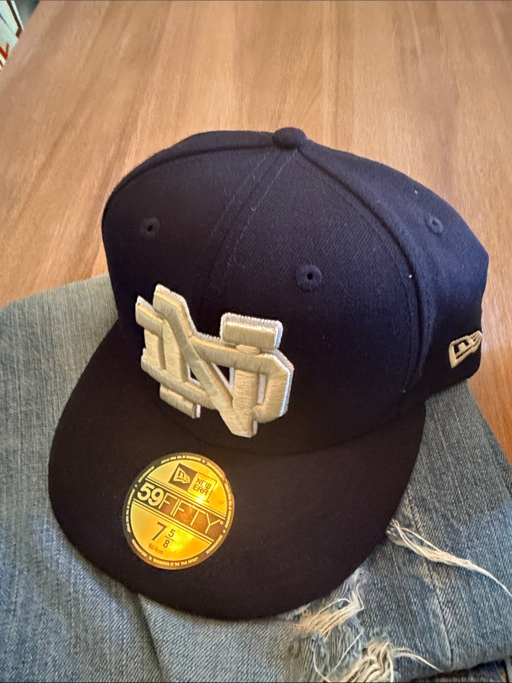 New Era Notre Dame 7 5/8 Fitted